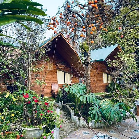 Nobita Homestay Bac Ha Exterior foto